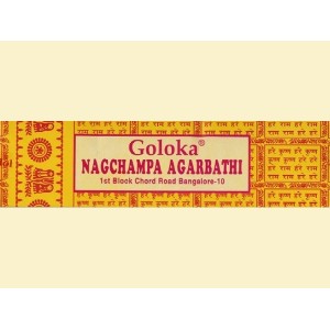 Räucherstäbchen Sandelholz Nag Champa Gelb Räucherstäbchen Sandelholz Nag Champa Gelb