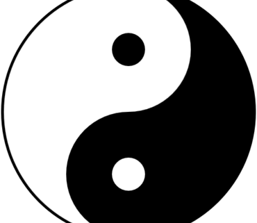 Yin-Yang als Symbol für Tao