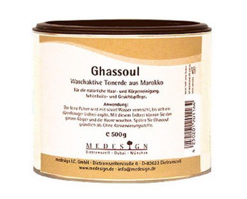 Ghassoul waschaktive Tonerde aus Marokko